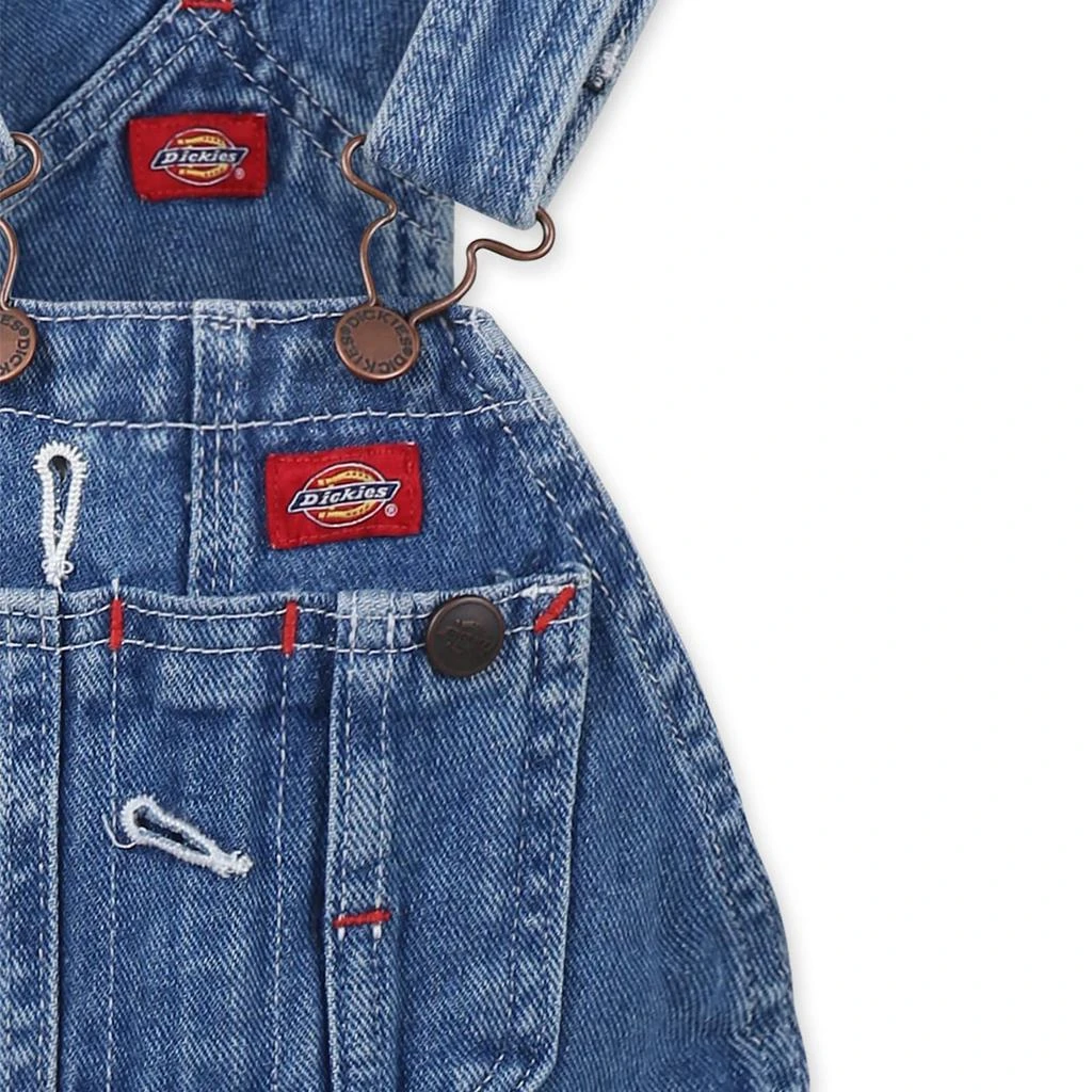 DICKIES Denim Dungarees For Boy With Logo 3