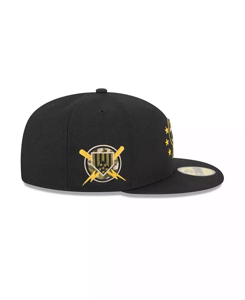 New Era Men's Black Colorado Rockies 2024 Armed Forces Day On-Field 59FIFTY Fitted Hat 6