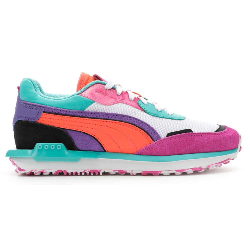 Puma City Rider Hypnotize Lace Up Sneakers