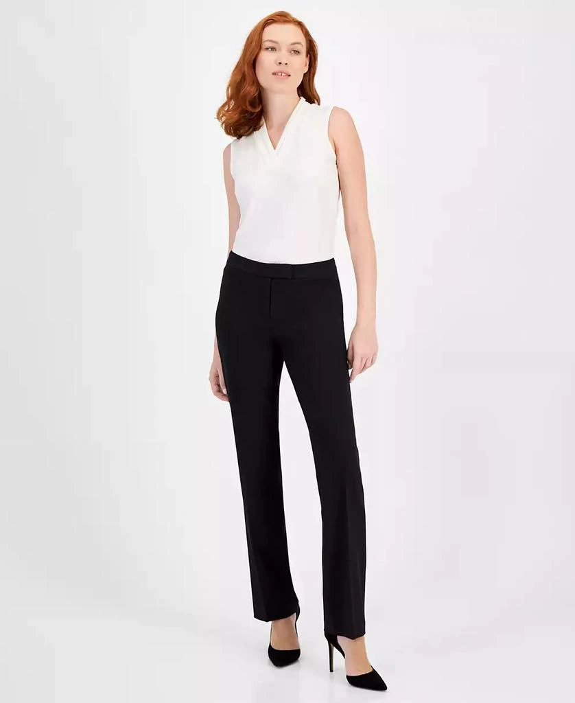 Anne Klein Bi-Stretch Modern Dress Pants 1