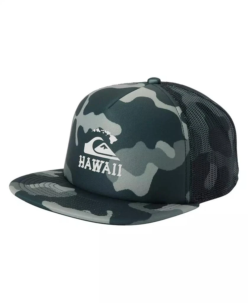 Quiksilver Men's Hi Camo Trucker Hat 1