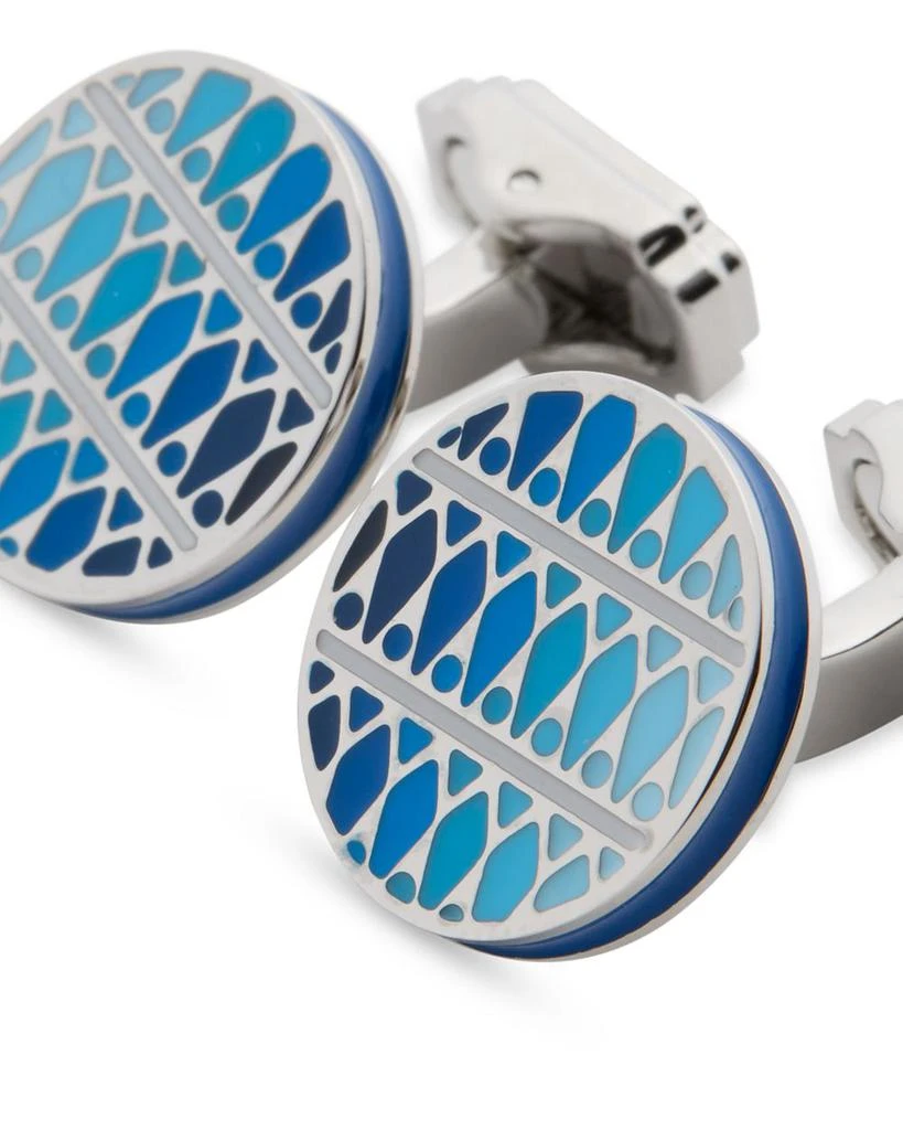 THOMPSON OF LONDON Cairo Leaf Cufflinks 2