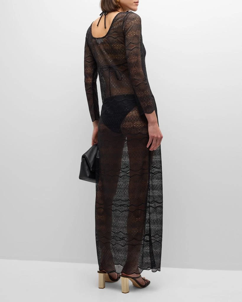Alexandra Miro Aliona Lace Maxi Dress 6