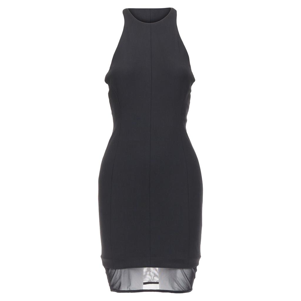 Elizabeth and James Elizabeth And James Parker Sheer Hem Racer Top Mini Dress