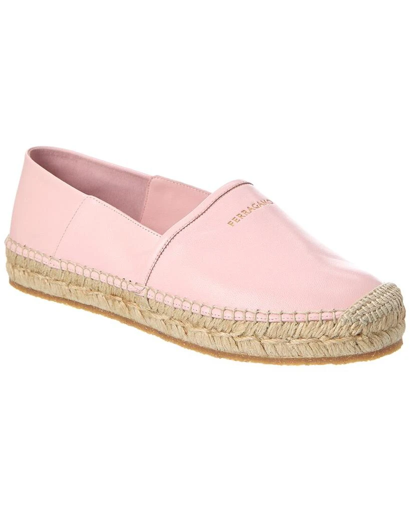 Salvatore Ferragamo Ferragamo Alma Leather Espadrille 1