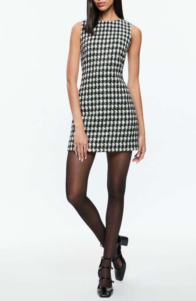 Alice+Olivia■ Adaline Gathered Tie Waist Mini Dress■ドレス 0400022453854_BLACK?wid=600&