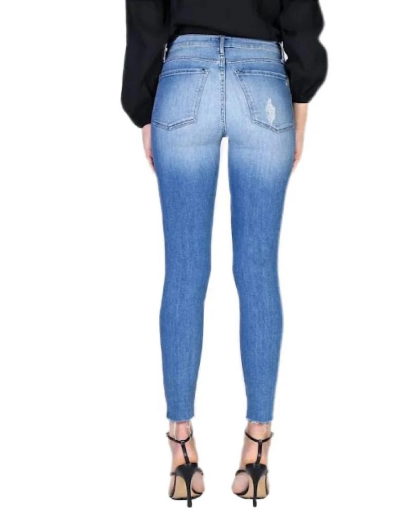 Black Orchid Black Orchid - Carmen High Rise Ankle Fray Skinny Jeans 3