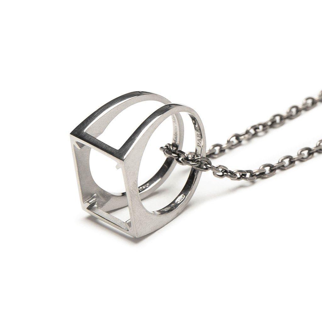 Shop Maison Margiela Ring Necklace on Sale at BeyondStyle