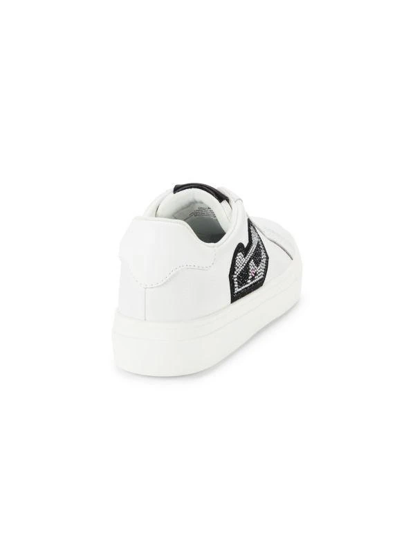 Karl Lagerfeld Paris Chivon Embellished Choupette Sneakers 3