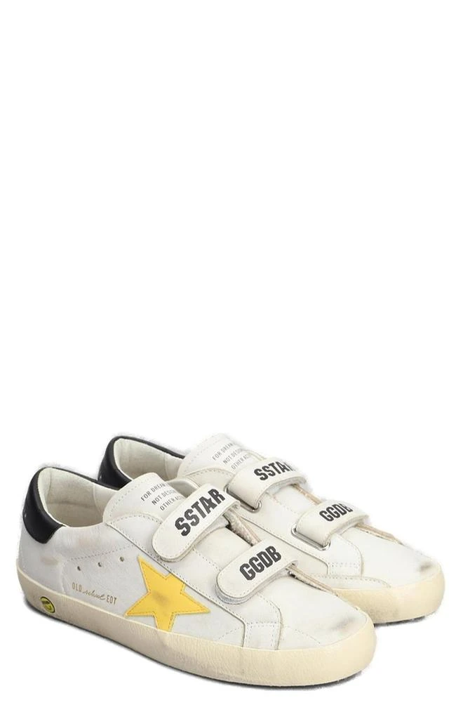 Golden Goose Golden Goose Kids Old School Round-Toe Sneakers 3