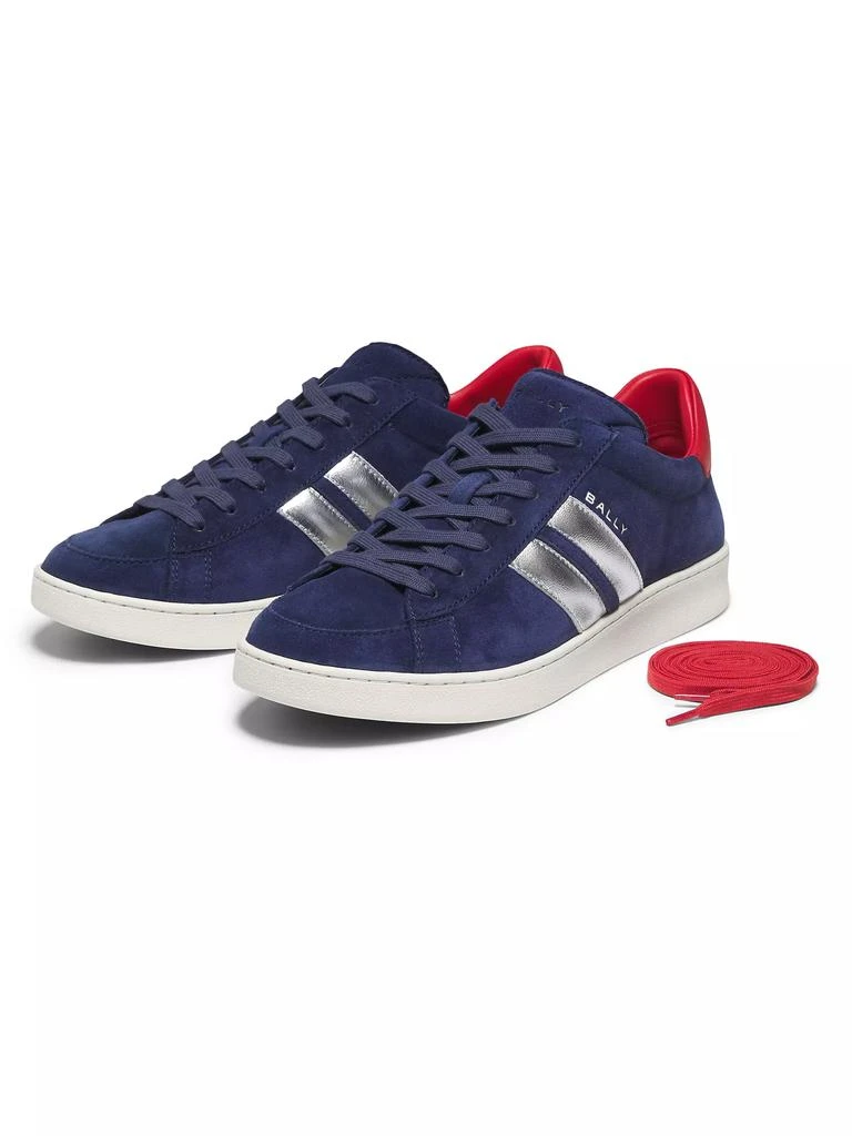 Bally Tyger Leather Low-Top Sneakers 2
