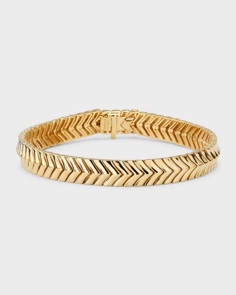 Anita Ko 18K Yellow Gold Zipper Bracelet 1