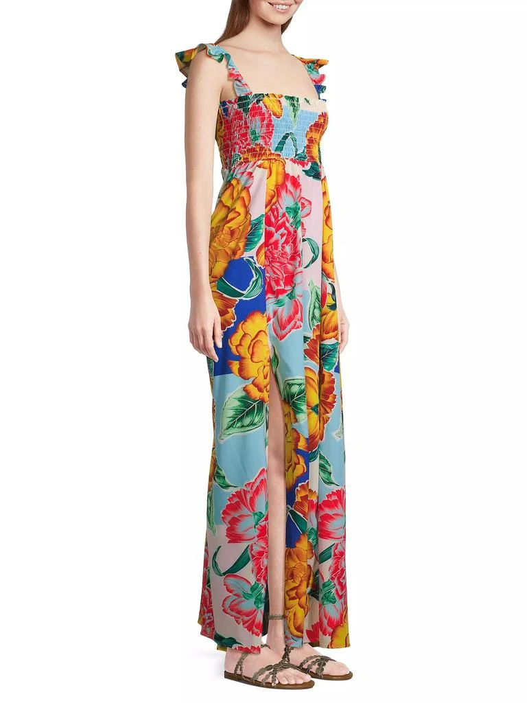 Agua Bendita Fiorever Leandra Floral Maxi Dress 4