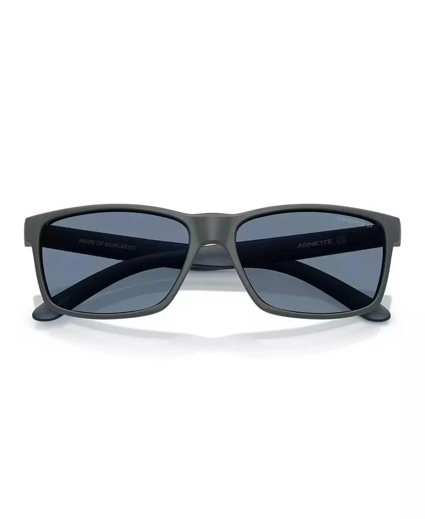 Arnette Men's Polarized Sunglasses, Slickster AN4185 5