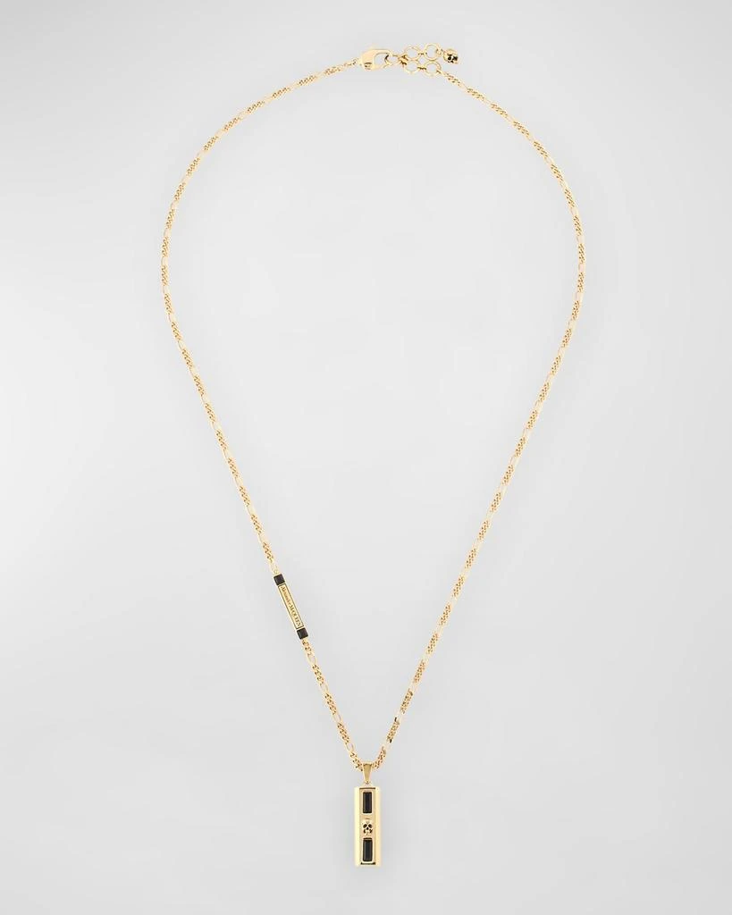 Alexander McQueen Men's Twin Jewel Necklace 1