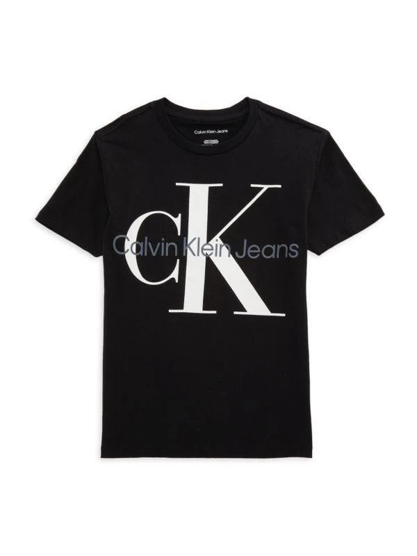 Calvin Klein Jeans Boy's Crewneck Tee 1