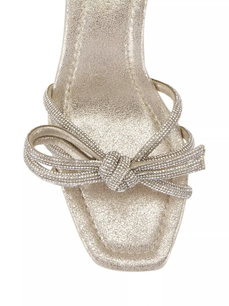 Loeffler Randall Mikel Crystal-Embellished Suede Sandals 4