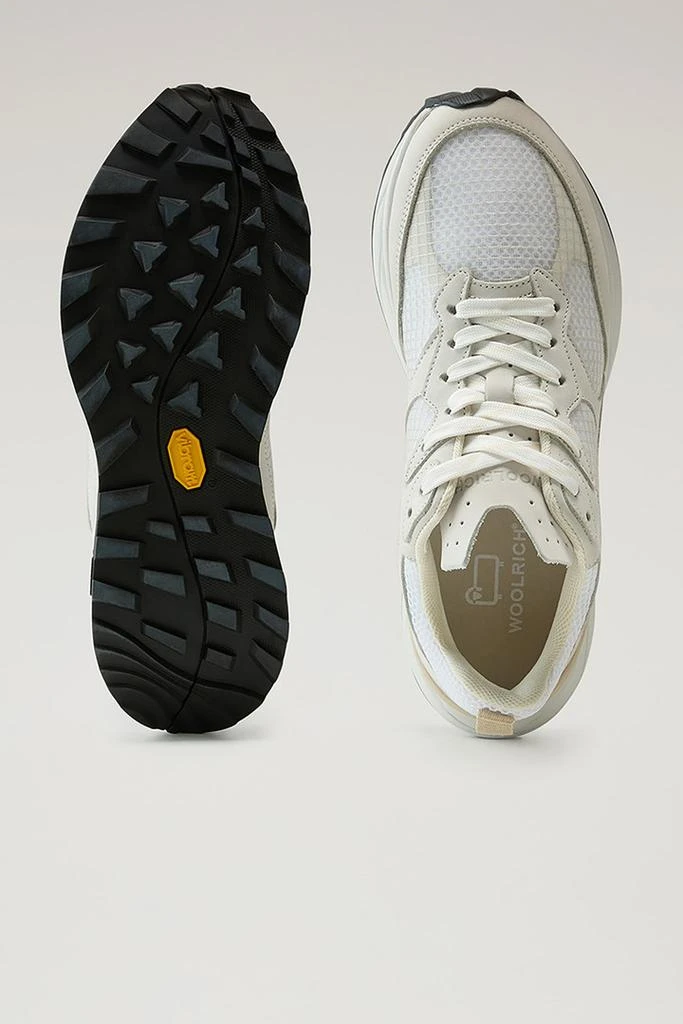 WO-FOOTWEAR Running Sneakers in Ripstop Fabric and Nubuck Leather 4