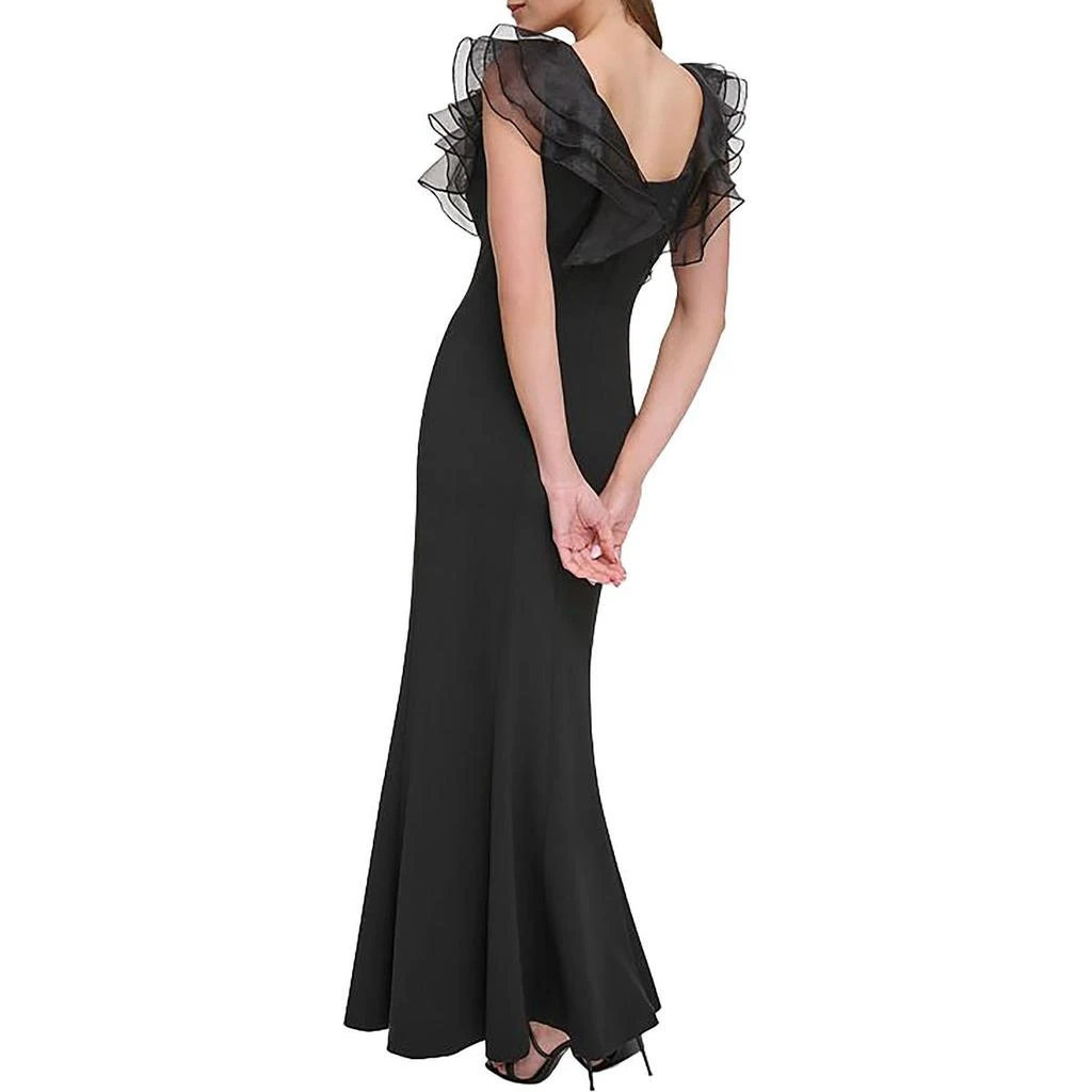 dkny gowns & formal dresses Mikado Floral Strapless Ball Gown | Gown