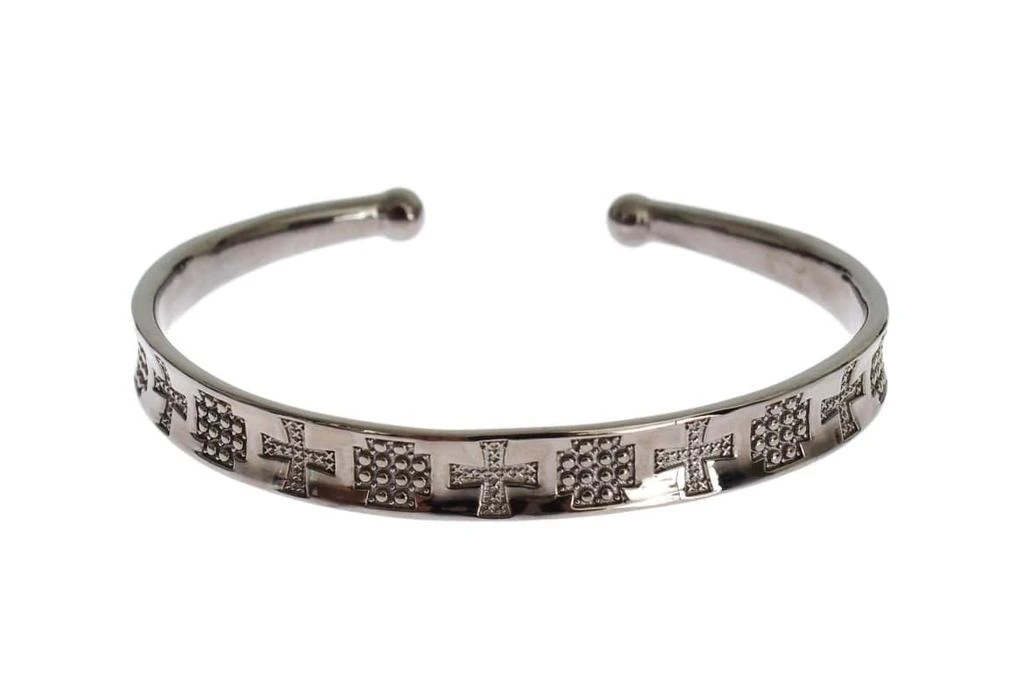 Nialaya Rhodium 925 Bangle Women
s Bracelet