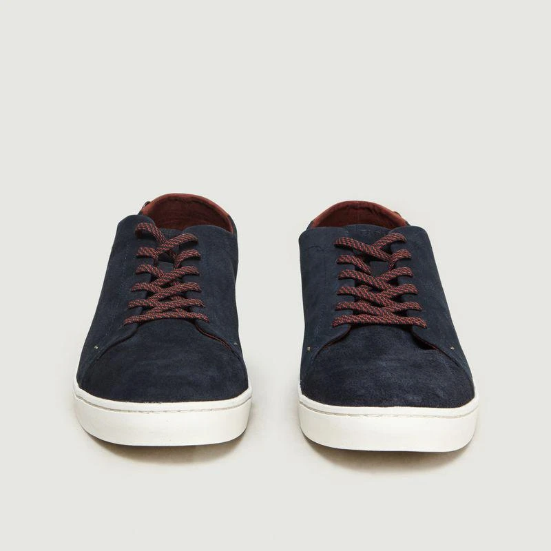 Faguo Aspen Low Trainers Navy Blue FAGUO 3