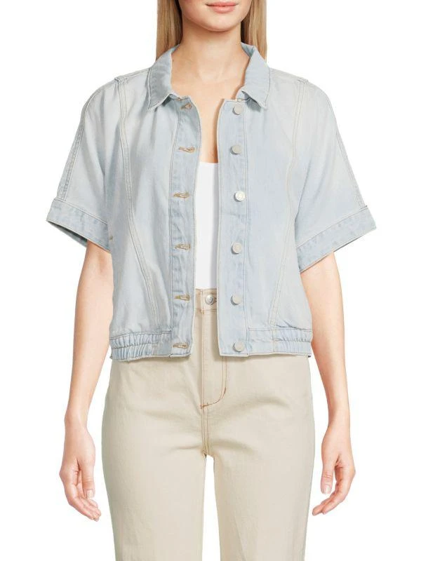 Habitual Short Sleeve Denim Jacket 1