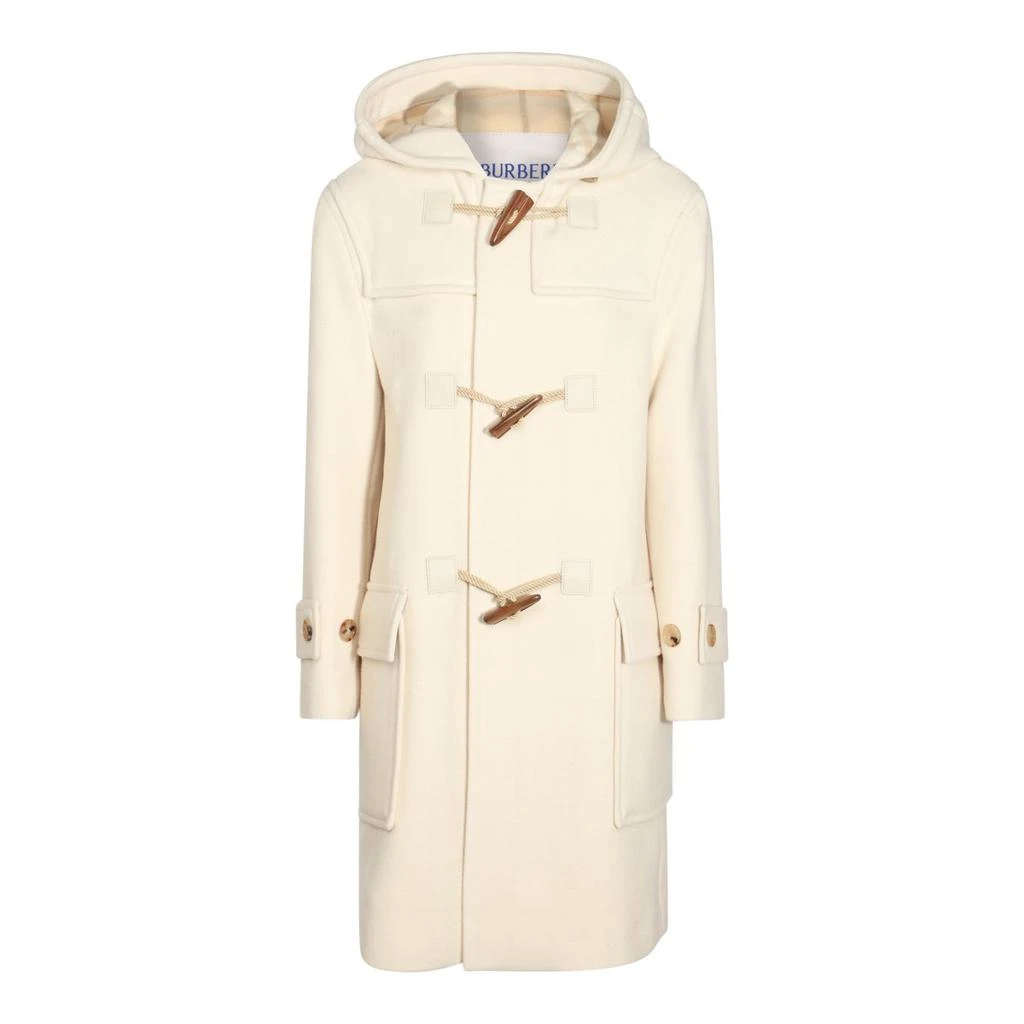 Burberry Burberry Toggle Closure Hooded Duffle Coat 1