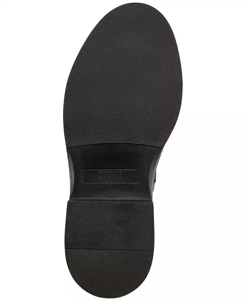 DKNY Women's Malaya Lace-Up Combat Booties 5