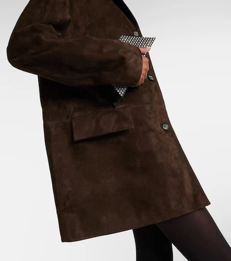 Magda Butrym Oversized suede jacket 6