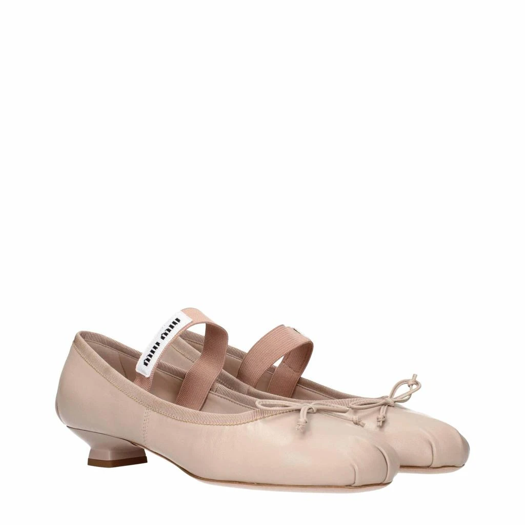Miu Miu Leather Ballet Women
s Flats 2