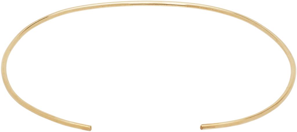 Title of Work Gold 16 GA Cuff Bracelet