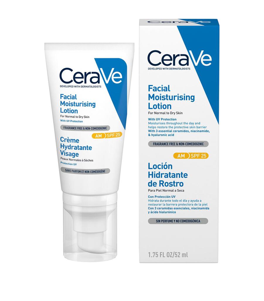 CeraVe AM Facial Moisturising Lotion SPF 25 (52ml)