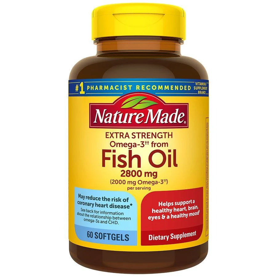 Nature Made Fish Oil 2800 mg Softgels 1