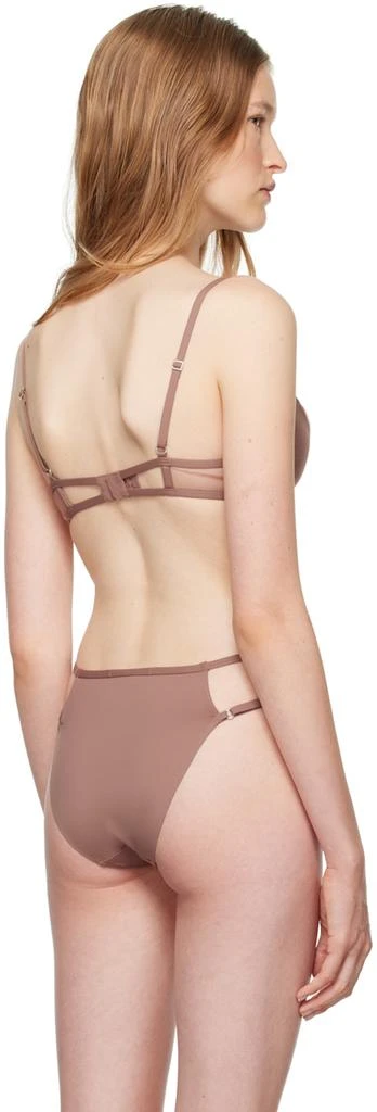 Nensi Dojaka Tan Calvin Klein Edition Plunge Bra 3