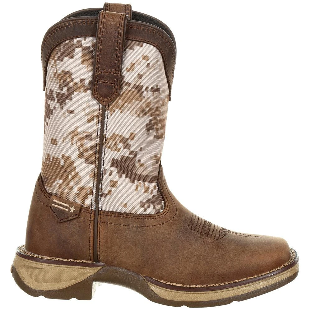 Durango Lil
 Rebel Durango Desert Camo Square Toe Wellington Boot (Toddler-Big Kid)