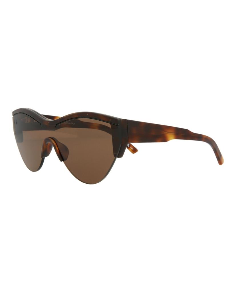 Balenciaga Shield/Wrap-Frame Acetate Sunglasses