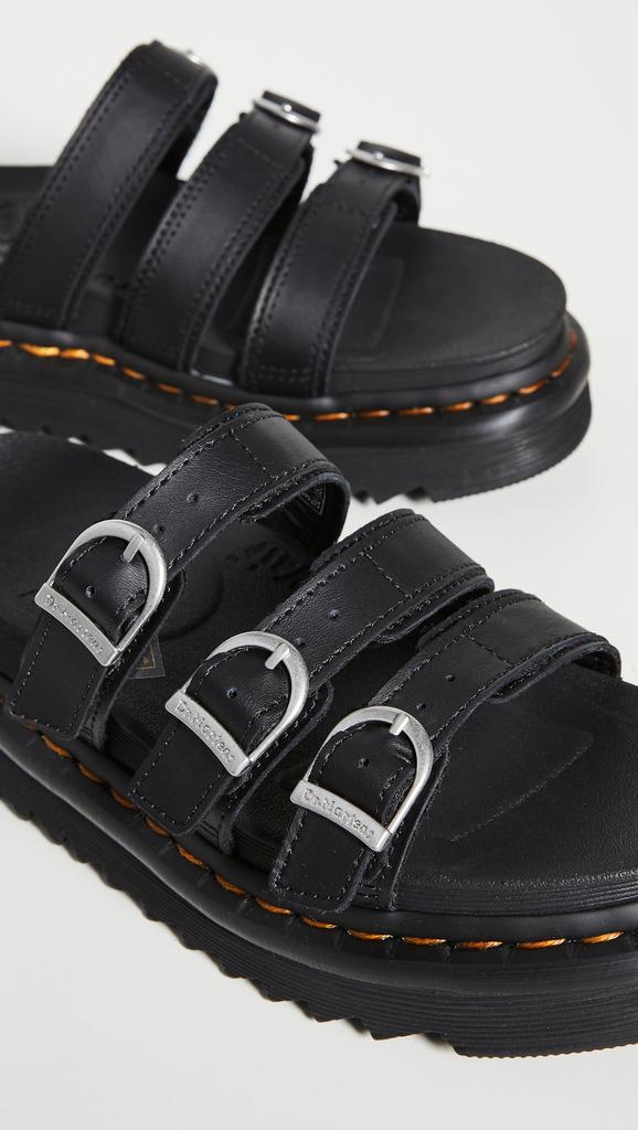 サンダル・ミュール [Dr.Martens] Blaire Leather Slide Sandal Black 22~29cm Dr. Martens Blaire Slide Sandals - Slippers - Compare Prices
