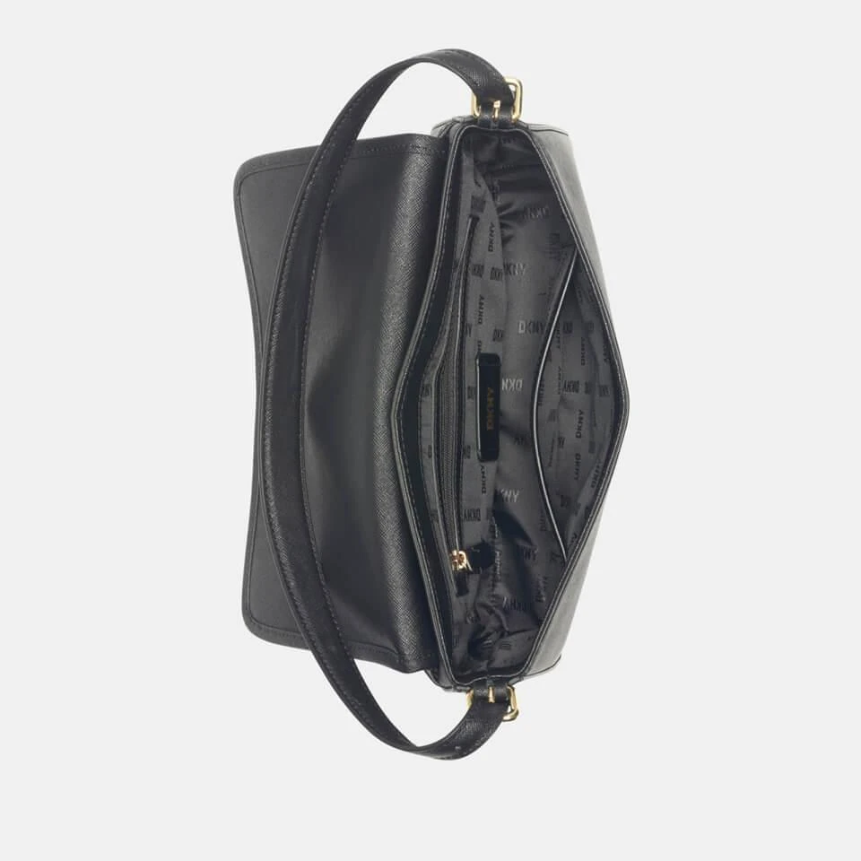 DKNY DKNY Women's Carol Shoulder Bag - Black/Gold 3