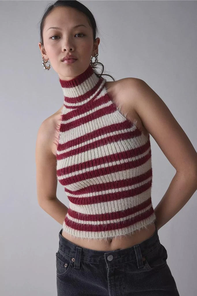 The Ragged Priest The Ragged Priest Drum High-Neck Sweater Vest Top 1