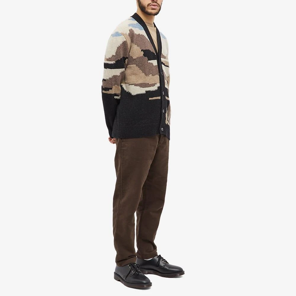 NN07 NN07 Vincent Intarsia Landscape Cardigan 4