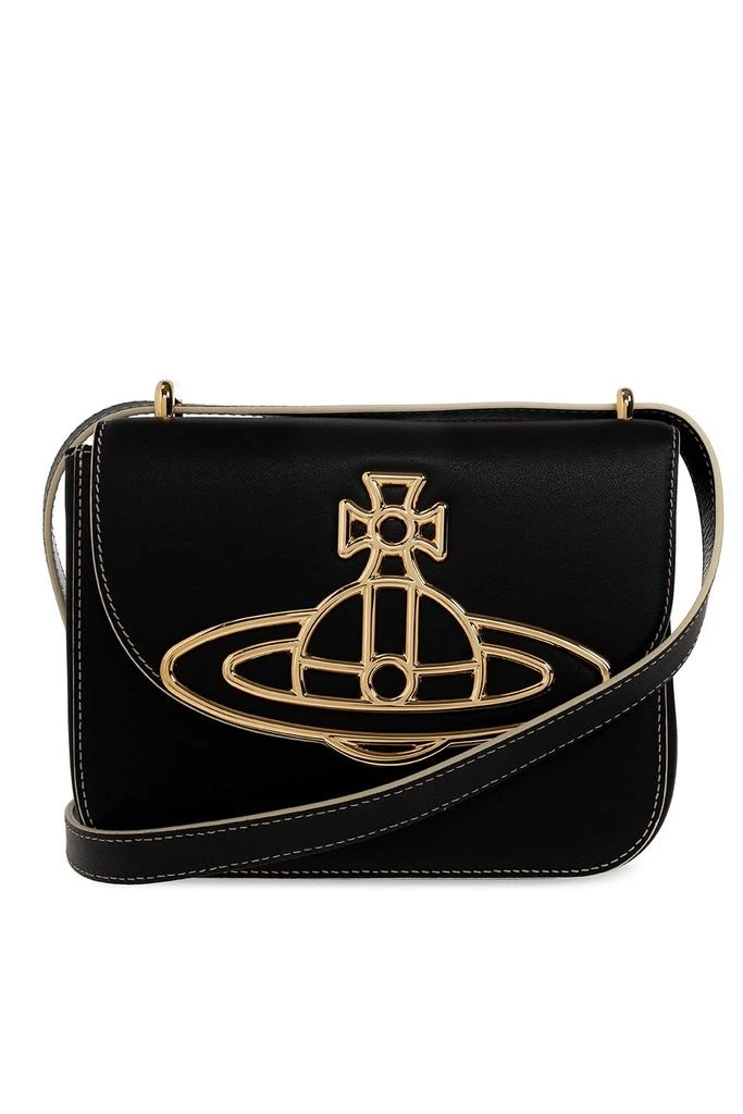 Vivienne Westwood Vivienne Westwood Linda Orb Plaque Small Crossbody Bag 1