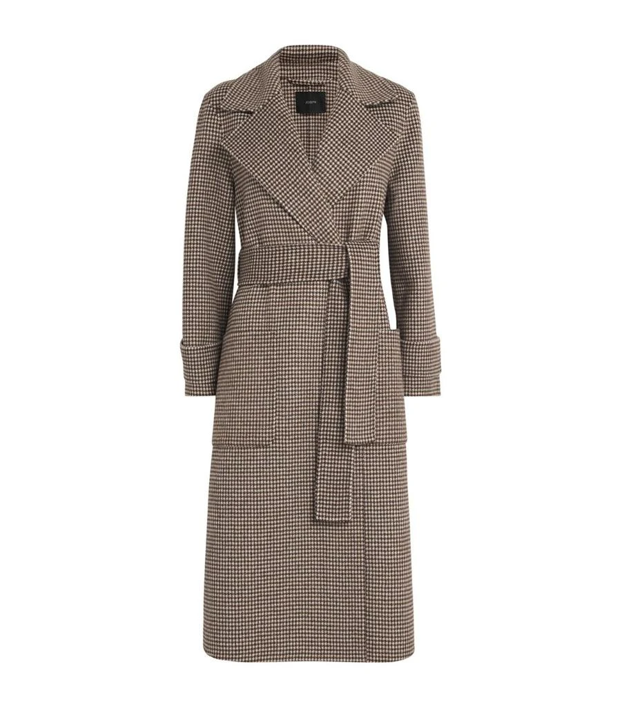 Joseph Wool Dogtooth Arline Coat 1