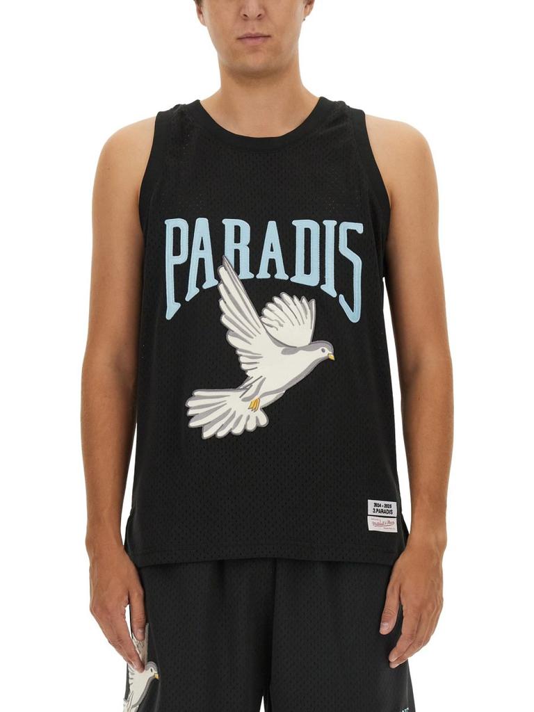 3.Paradis 3.PARADIS Logo Graphic Tank Top