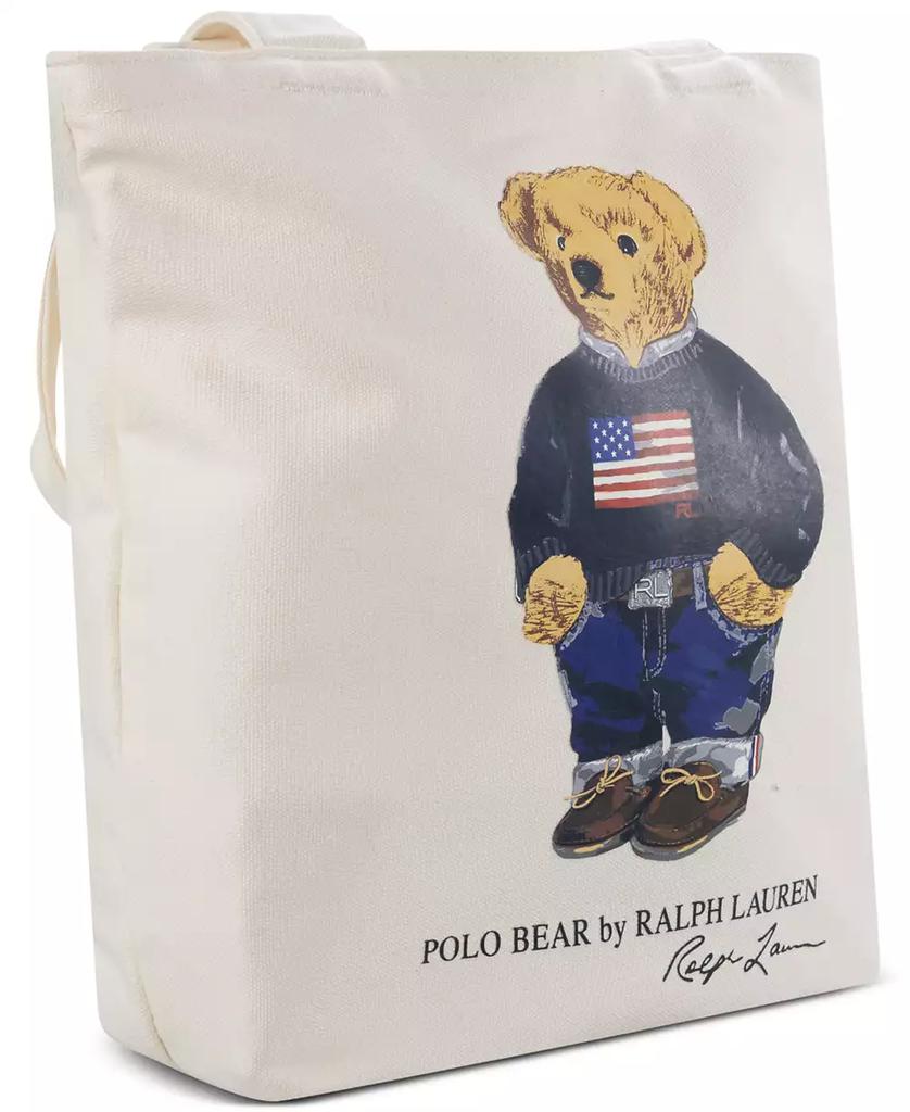 polo ralph lauren bear キャンバスbag Canvas Polo Bear Tote Bag