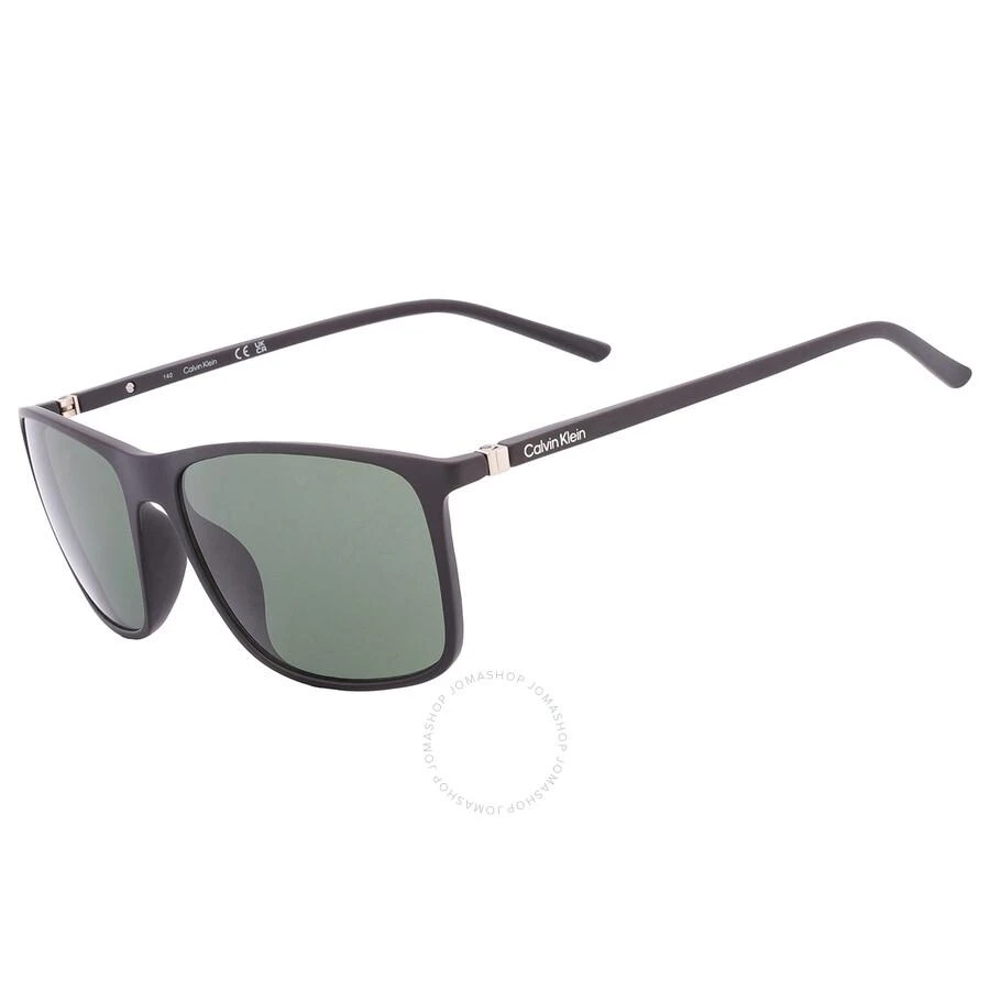 Calvin Klein Grey Rectangular Unisex Sunglasses CK22558S 002 57 3
