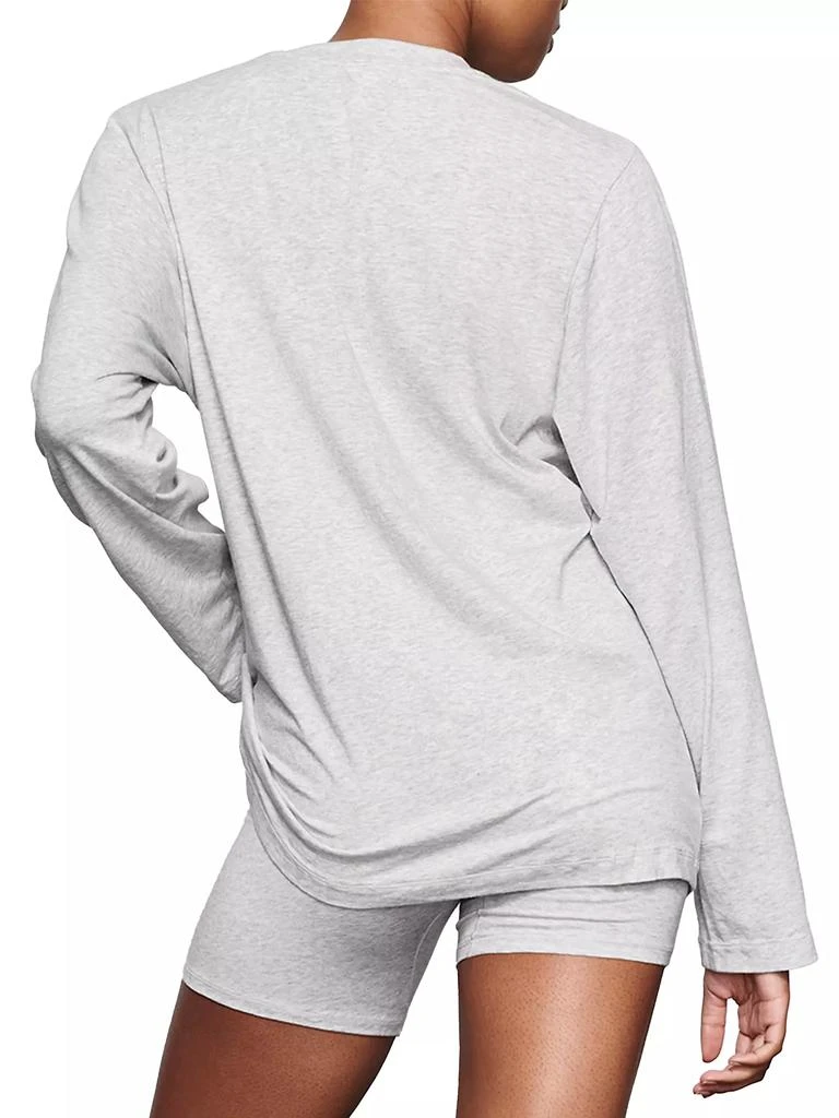 SKIMS Boyfriend Long-Sleeve T-Shirt 5