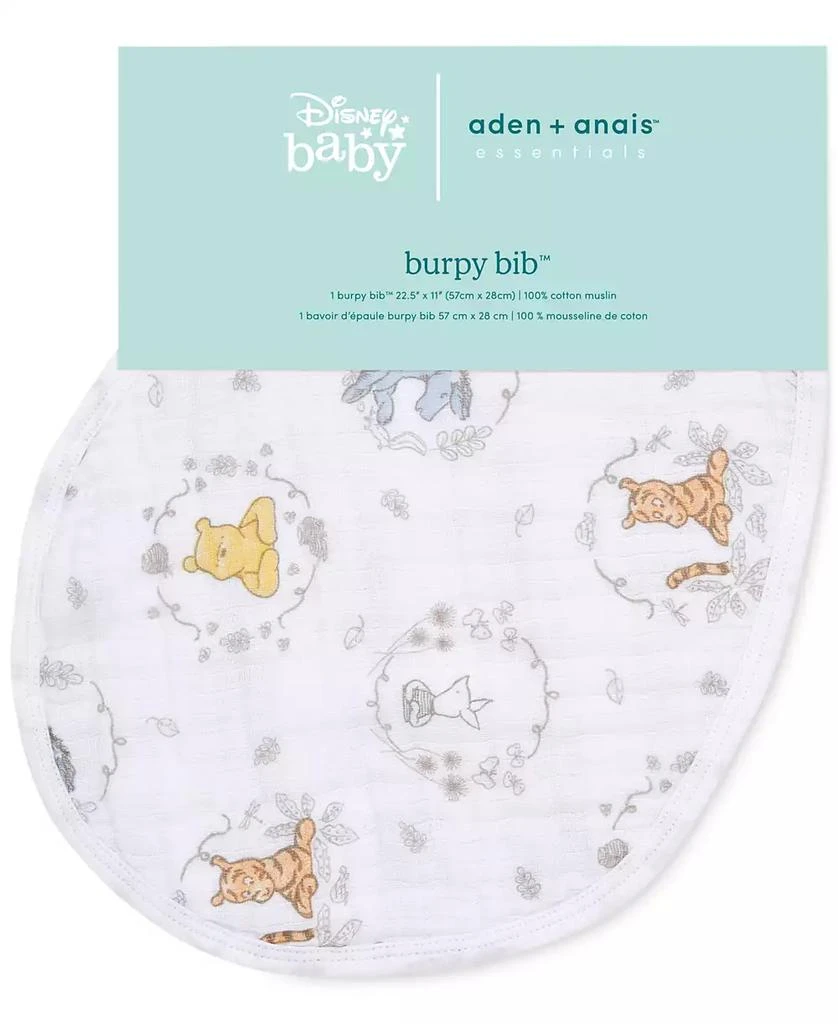 aden + anais Baby Disney Winnie The Pooh Essential Burpy Bib 3