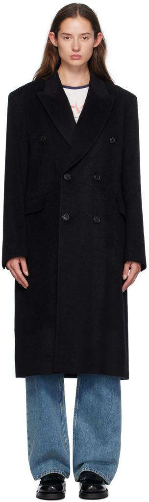 Black Whale Coat - DK 50