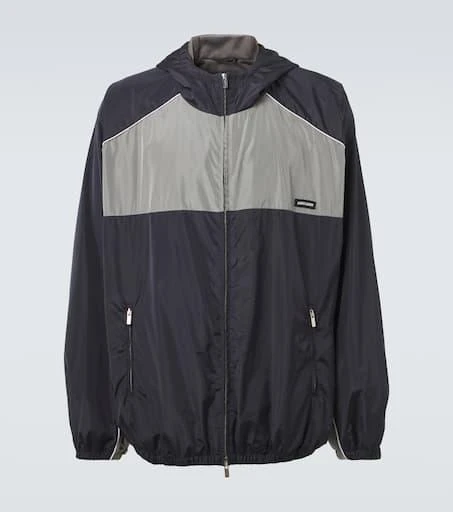 Miu Miu Logo oversized track jacket 1