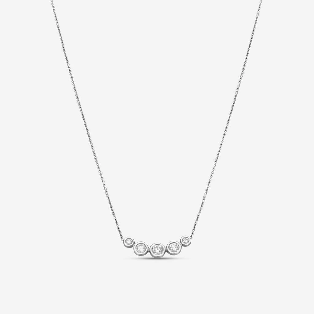 Roberto Coin Roberto Coin 18K White Gold Diamond Necklace 111023AWCHX0-copy